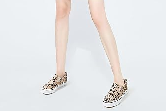 Women's Canvas Slip On Sneakers Non Slip Loafers