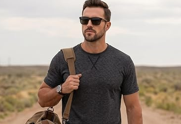 Mens T Shirts Basic Short Sleeve Tees Regular Fit Casual Crewneck Tops