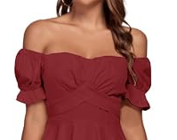 Women's Off Shoulder Casual Dress